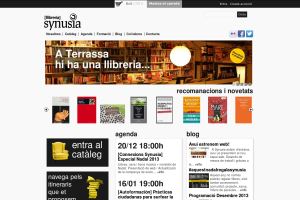 captura de la portada de la web synusia.cc